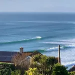 Sea Beach & Coastal Views From Lrg Sun Terrace G Bay Apartments Overlooks Fistral Beach Most Desirable Location Sleeps & Dines 6 Which Includes Sofabed 2 Bathrooms Al Fresco Dining Smart Tv All Rooms Private Parking 2 Cars Sat-Sat Only April-Nov Plea