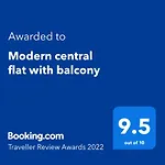 Modern Central Flat With Balcony & Free Parking On-Site