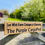 Purple Cargopod At Lee Wick Farm Cottages & Glamping