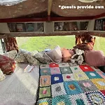 2 X Double Bed Glamping Wagon At Dalby Forest