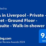 Tea In Liverpool - Private - Quiet - Ground Floor - En-Suite - Walk-In-Shower