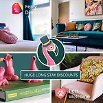 Quirky 2-5 Bed Isle Of Wight Beach Escape! Pet Friendly & Ferry Deals #Flamingotides Shanklin, Iow