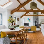 The Red Barn At Venn Farm - Gorgeous Upside-Down Barn On Smallholding Near Cornish Surf Beaches