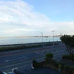 Balcony, Sea View Apartment Next To Port With Parking