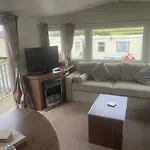 Modern 2017 Model Delta Sienna Static Caravan In Clarach Bay