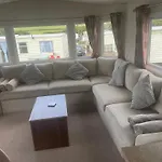 Modern 2017 Model Delta Sienna Static Caravan In Clarach Bay