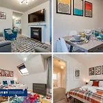 Staybynumbers - City Centre Townhouse 2X Parking