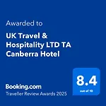 Uk Travel & Hospitality Ltd Ta Canberra Hotel